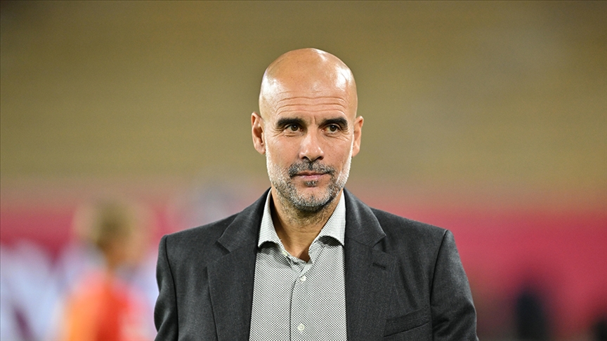 Guardiola Filistin'e destek mesajını Barselona'dan verdi