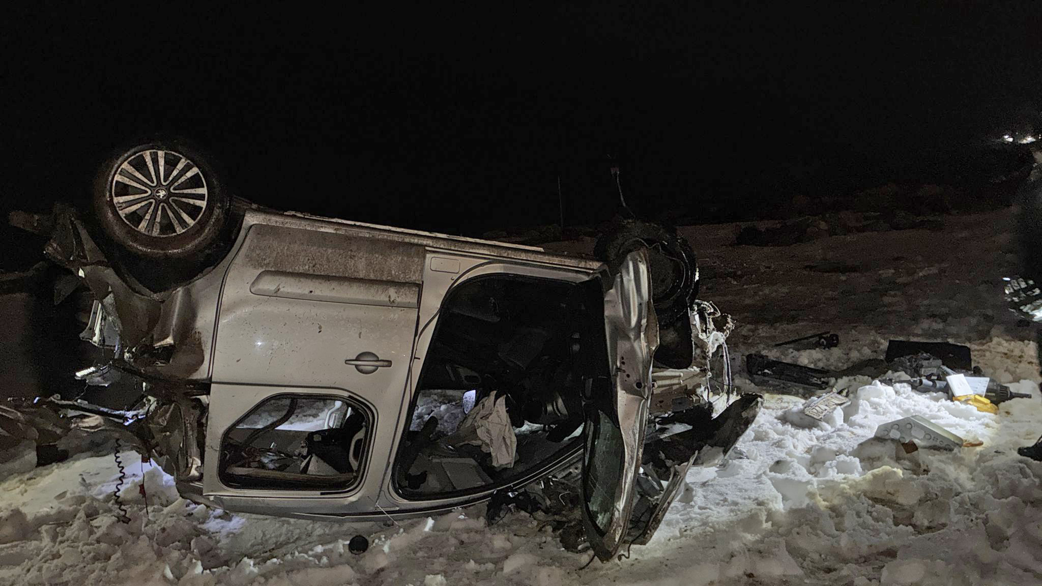 Şırnak'ta kontrolden çıkan araç şarampole yuvarlandı