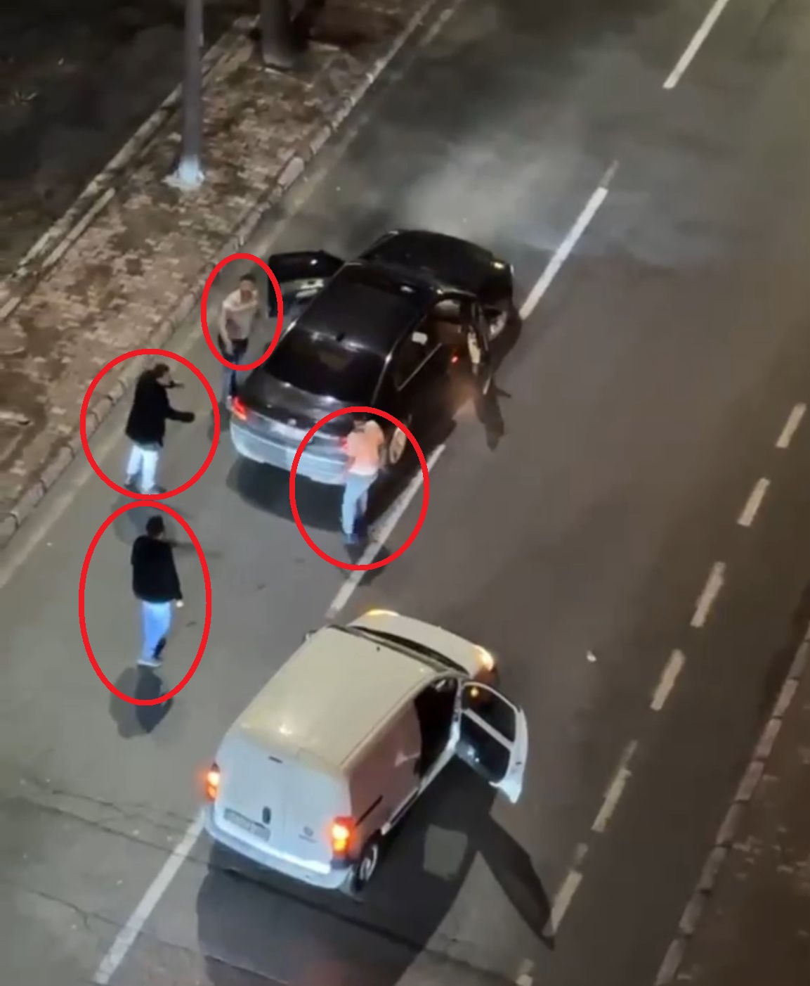 Kayseri'de Trafikte Yol Verme Tartışması Kavgaya Dönüştü