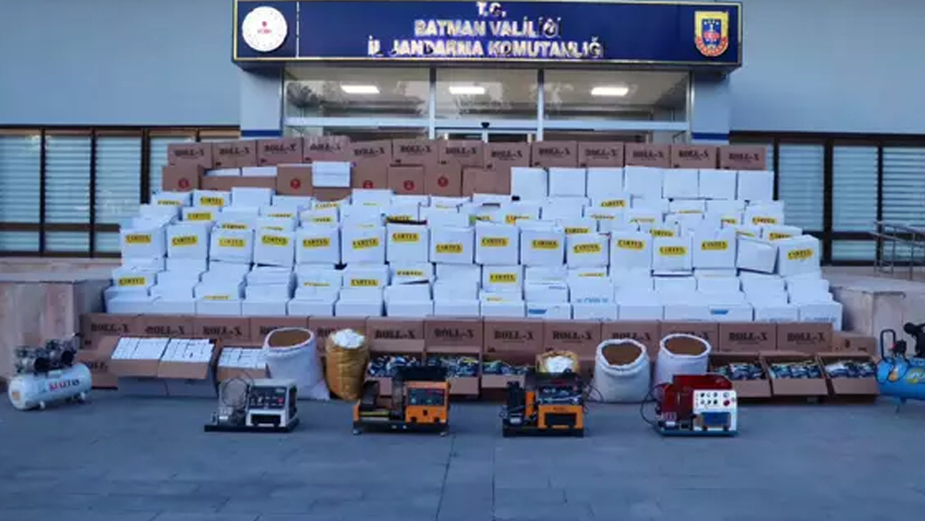 Milyonlarca liralık kaçak sigara operasyonu: Şüpheliler yakalandı 