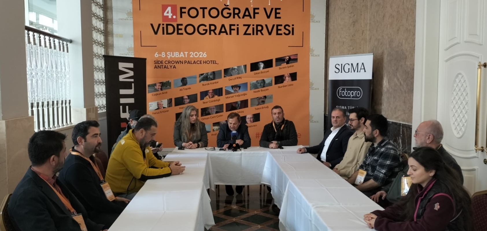 4. Fotoğraf ve Videografi Zirvesi Antalya'da başladı