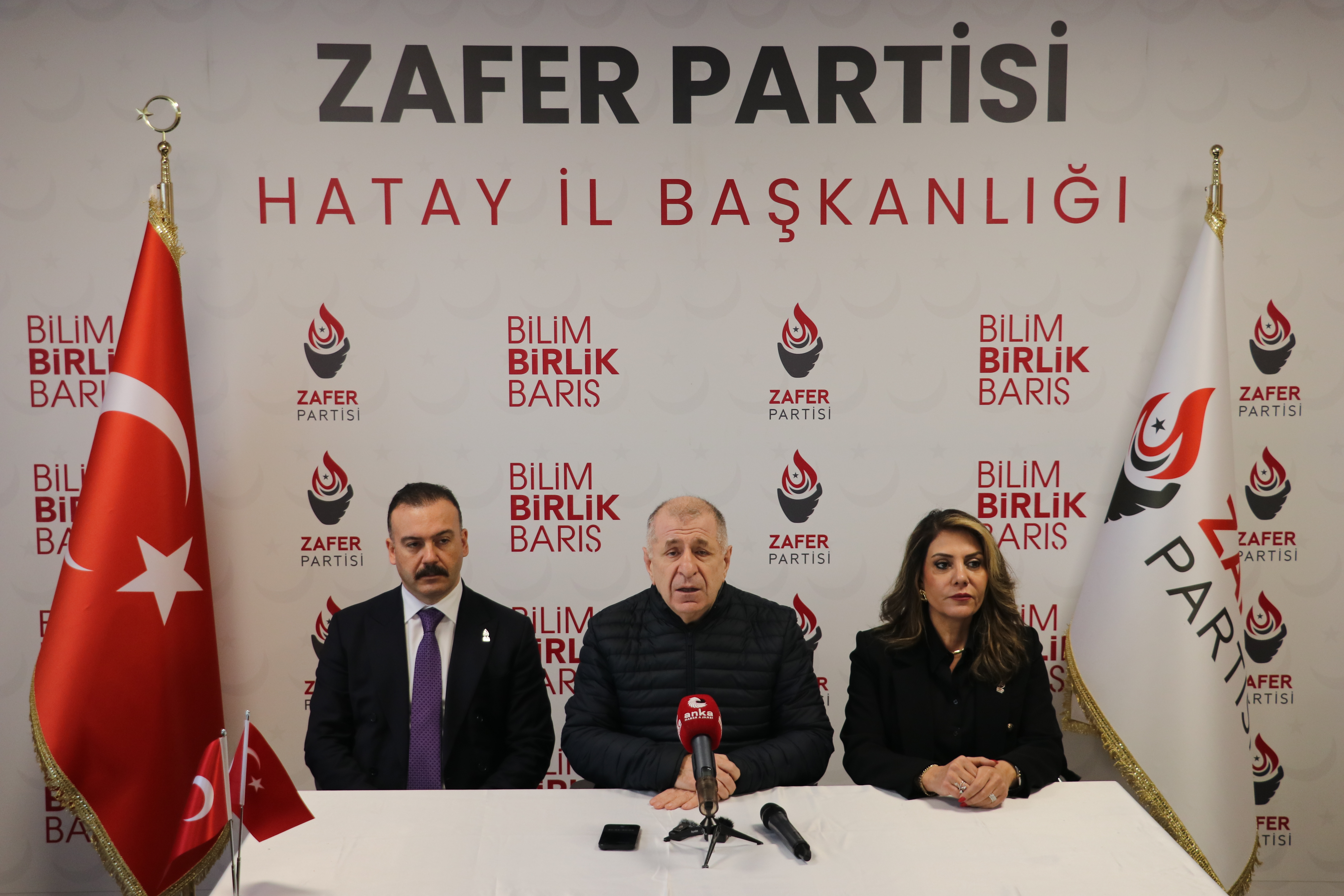 Özdağ Hatay İl Başkanlığı'nı açtı: 'Hatay milli güvenlik meselesidir'