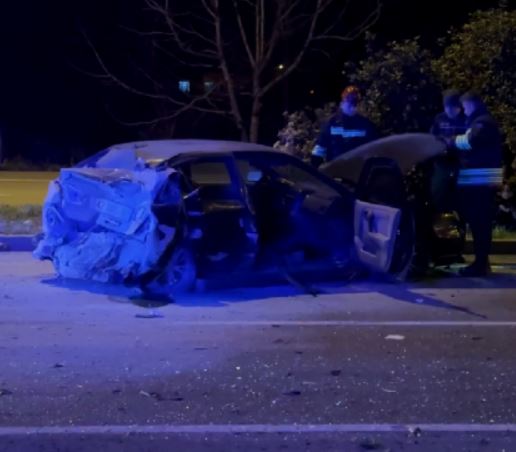 Samsun'da otomobil ile tır çarpıştı: 2 yaralı