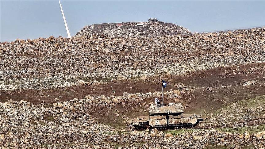 İsrail Ordusundan Kuneytra kırsalına topçu atışı