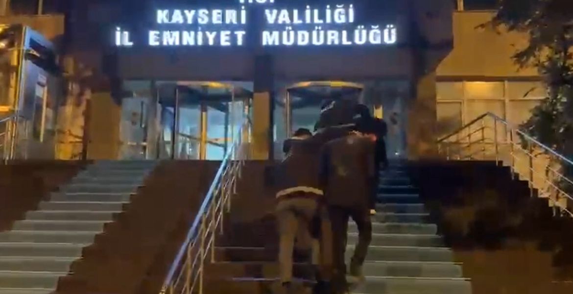 Kayseri'de uyuşturucu operasyonu: 3 kişi tutuklandı