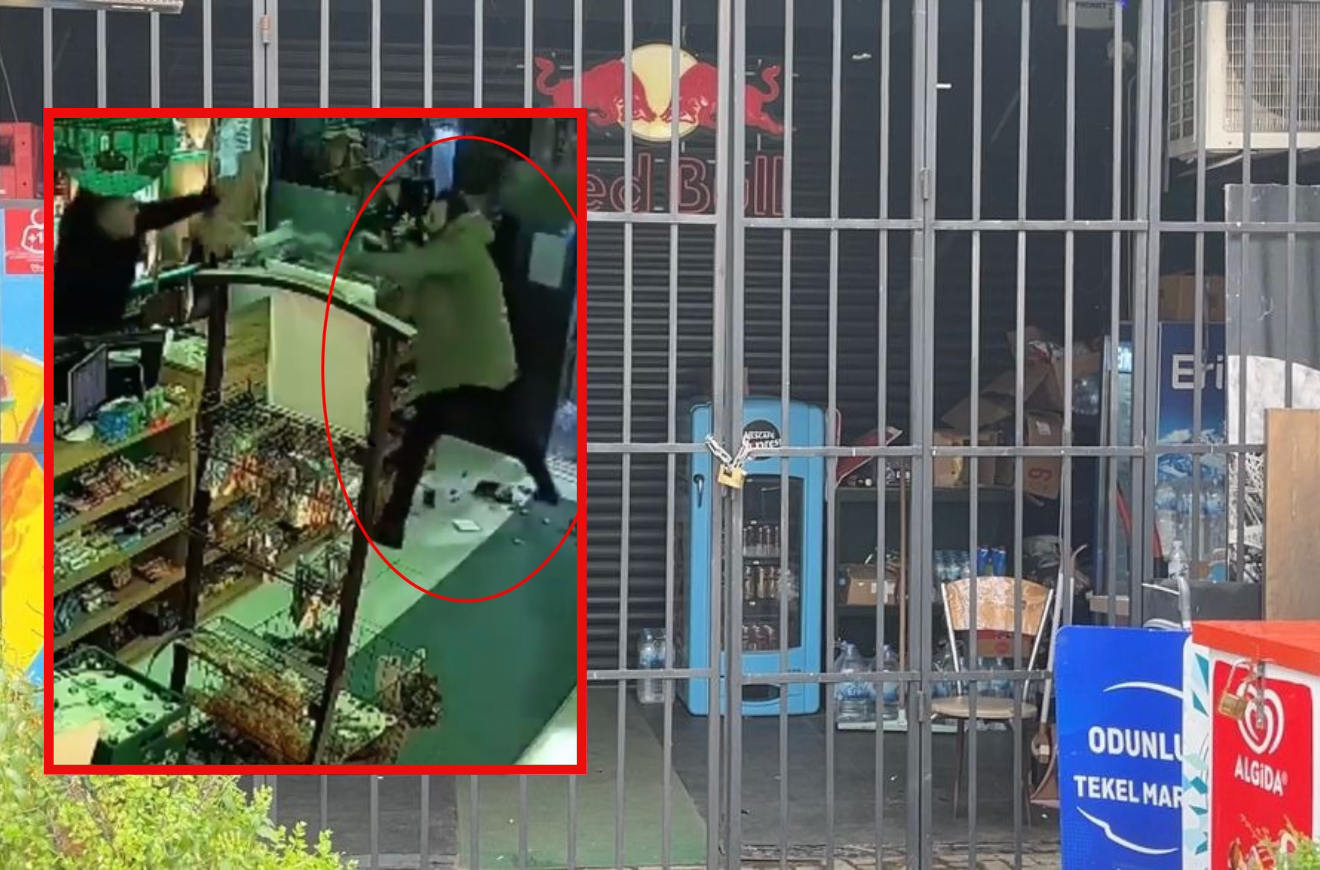 Bursa'da müşteri çıldırdı: Su kolisi ve sandalye fırlattı!