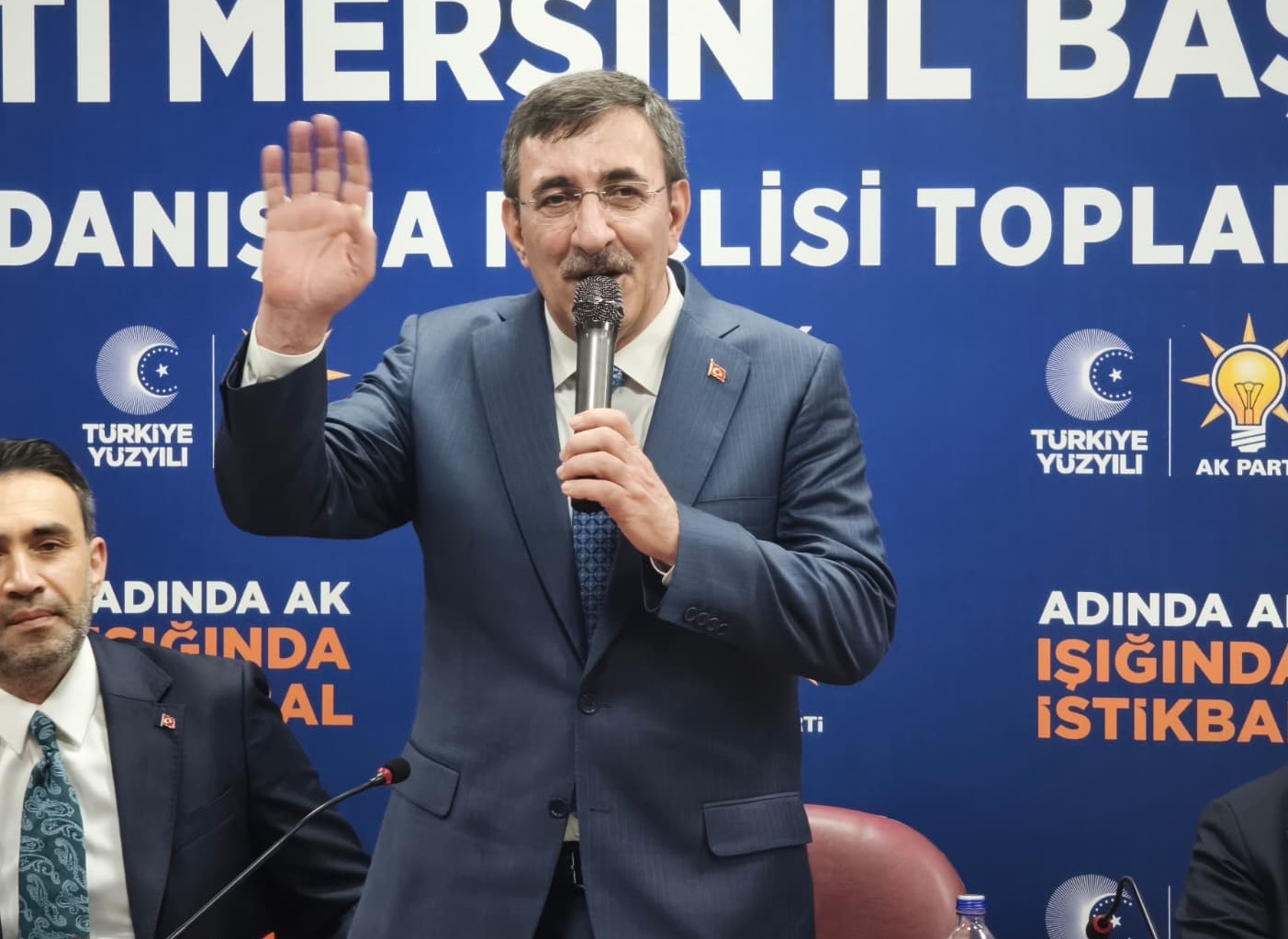 Cevdet Yılmaz'dan Mersin'de gündem değerlendirmesi: 'Devletle millet artık aynı yöne bakıyor'