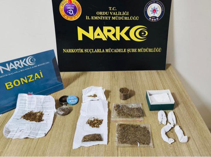 Ordu'da uyuşturucu operasyonu: 24 gözaltı, 19 tutuklama