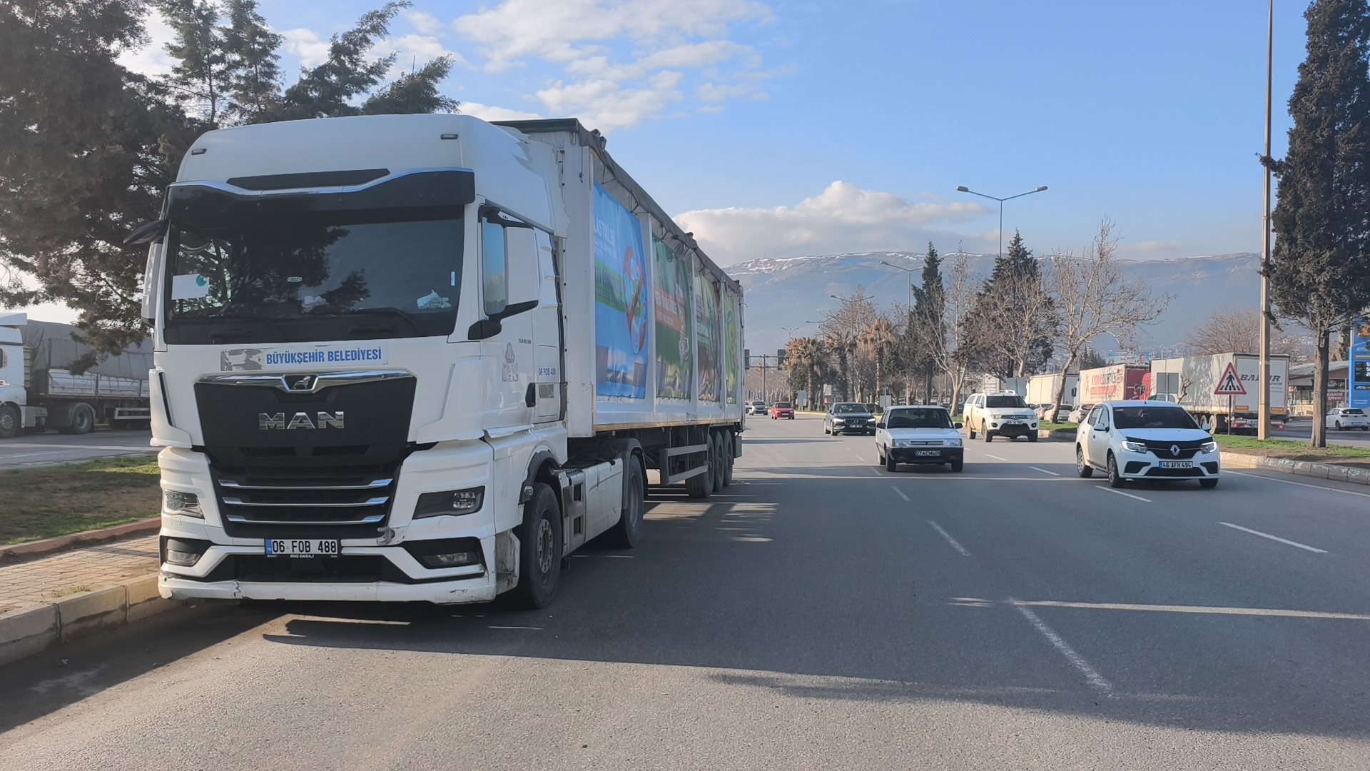 Kahramanmaraş'ta tırın çarptığı yaya hayatını kaybetti