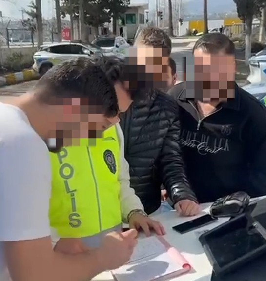 Hatay'da drift yapan sürücüye 58 bin 217 TL ceza