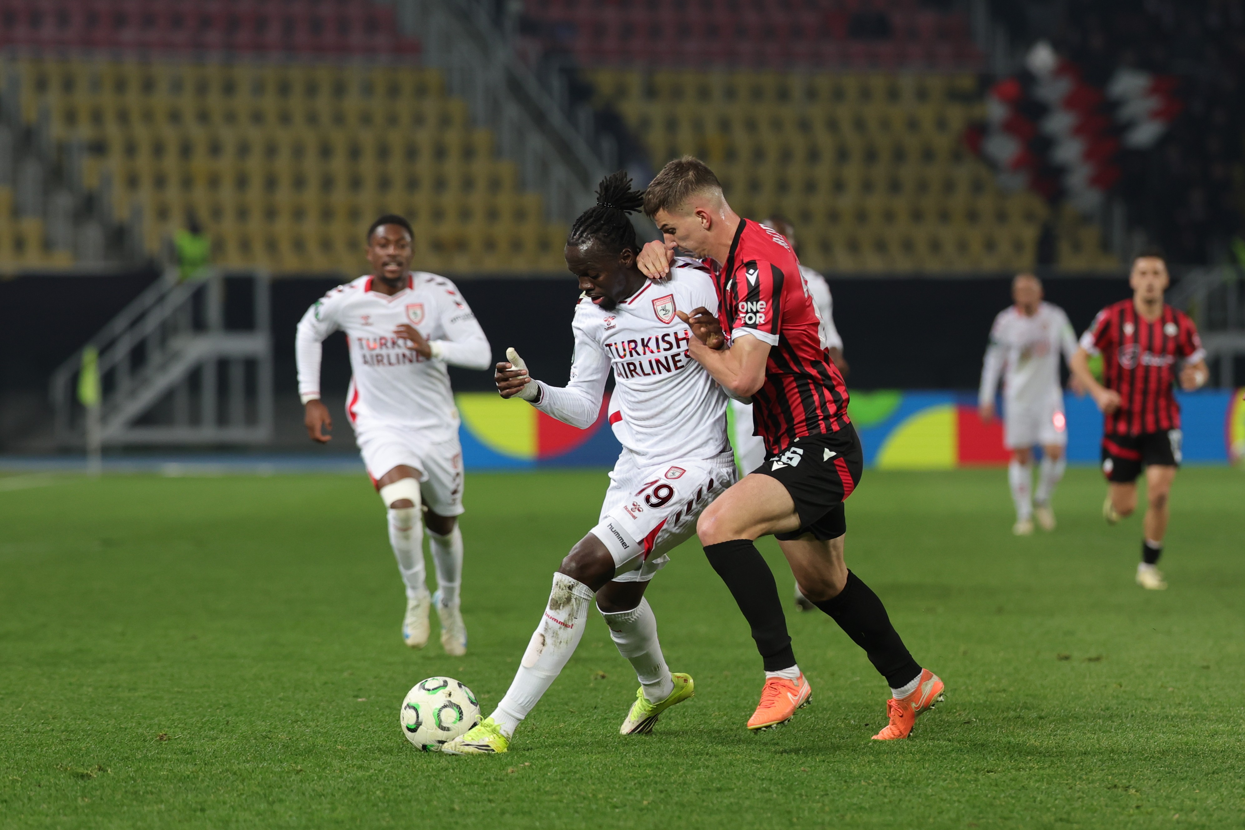 Samsunspor Shkendija'yı 1-0 mağlup etti