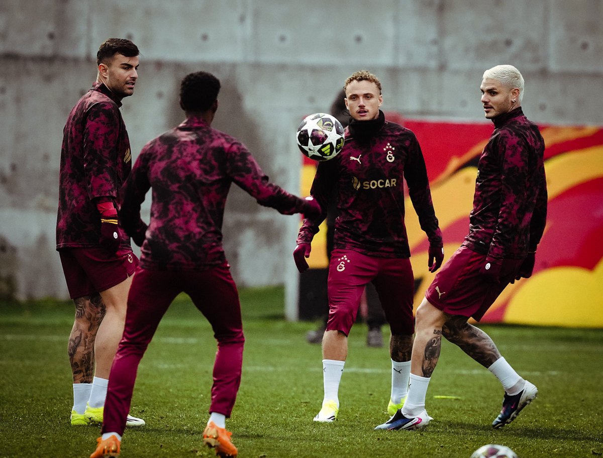 Galatasaray, Juventus maçı hazırlıklarına başladı