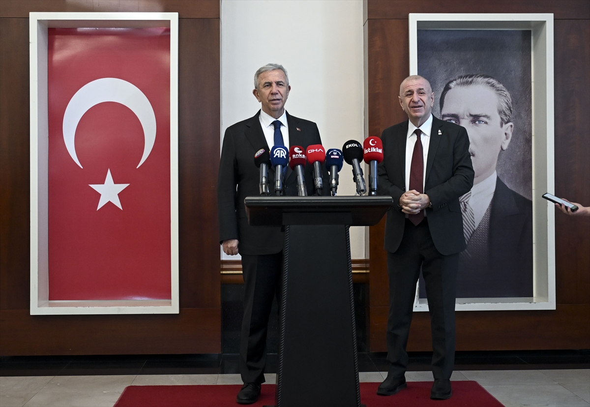 Ümit Özdağ'dan Mansur Yavaş'a Önemli Ziyaret