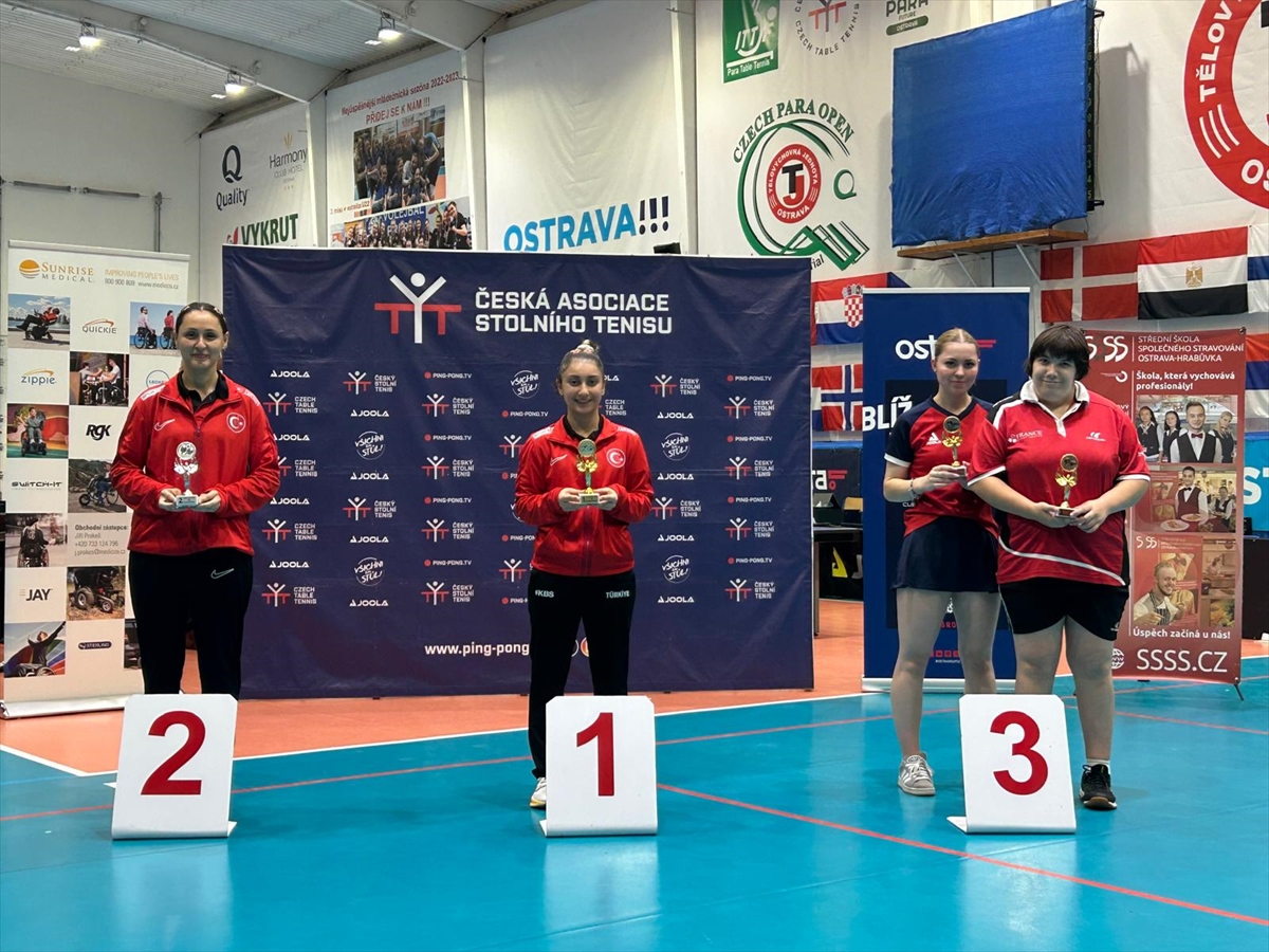 Milli Sporcular Çekya Turnuvasında Tarih Yazdı