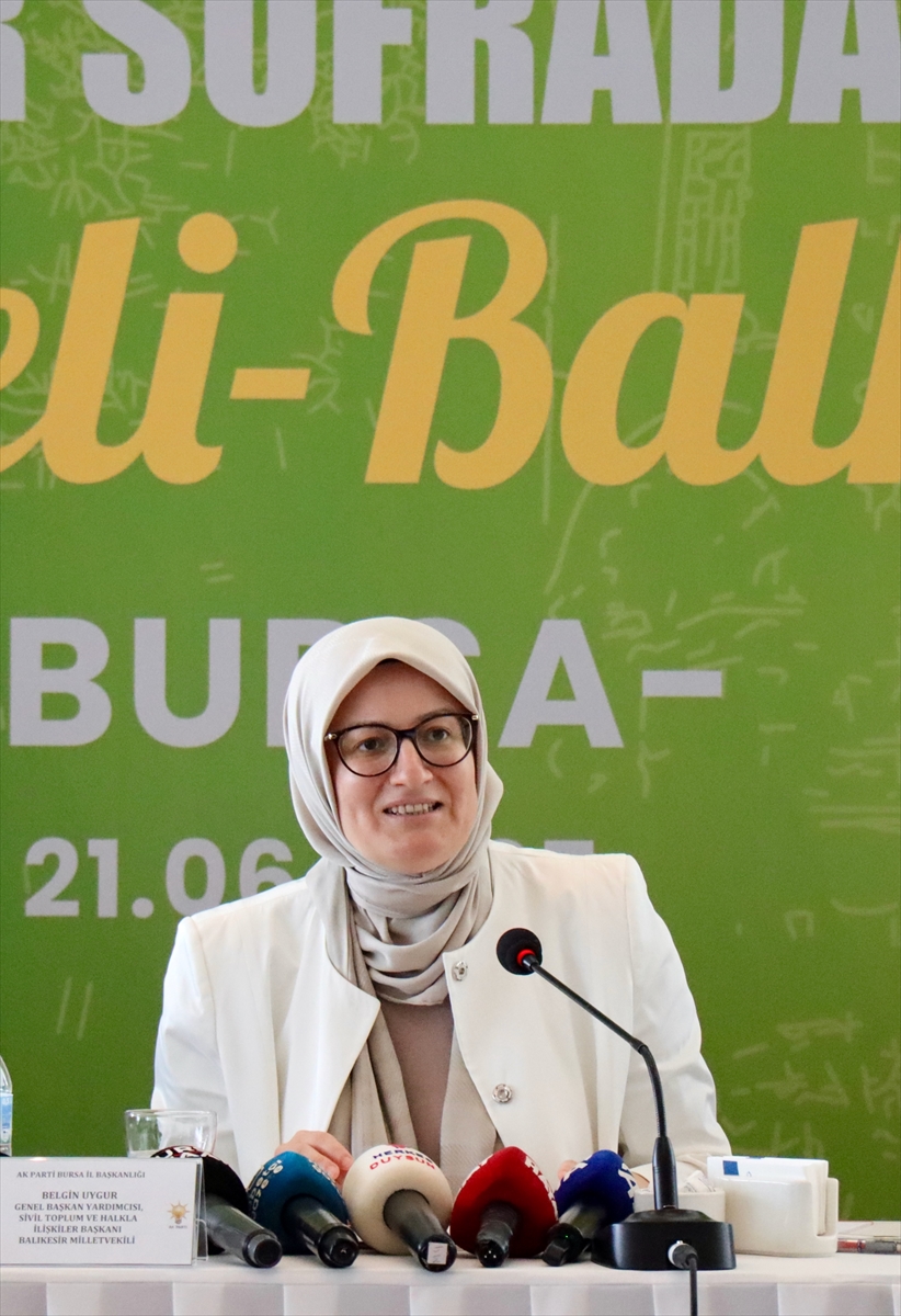 AK Parti'den Bursa'da Rumeli ve Balkanlar Dayanışma Mesajları
