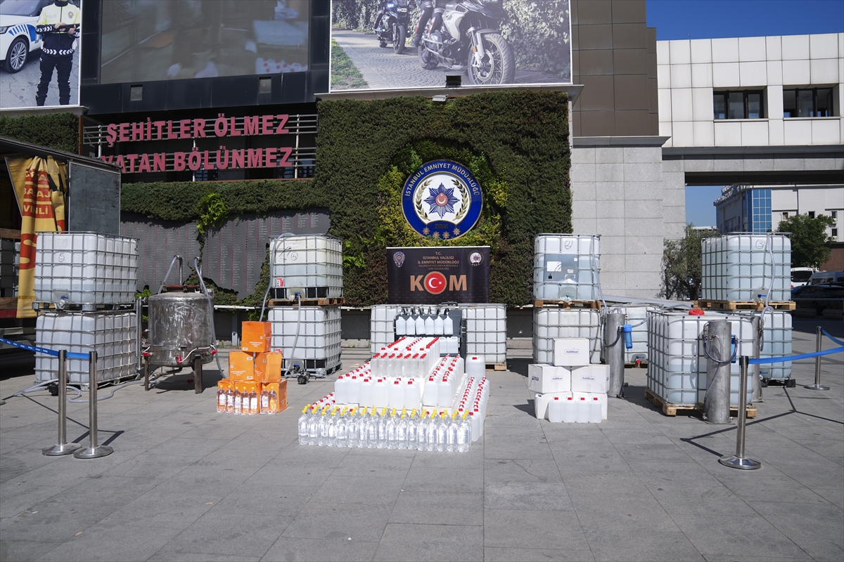 İstanbul'da Sahte İçki Operasyonu: Detaylar ve Sonuçlar