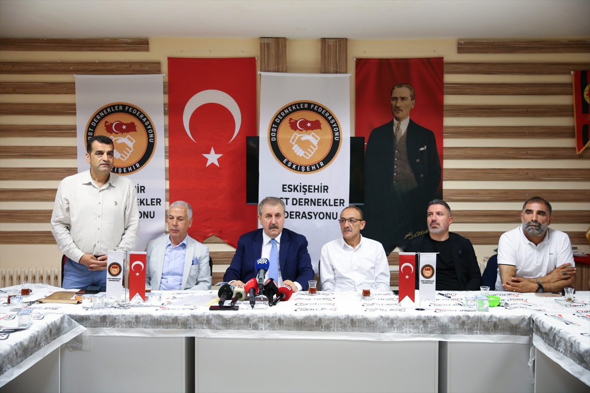 BBP Lideri Destici: "Siyasi Bölücülük Terörden Daha Tehlikeli"