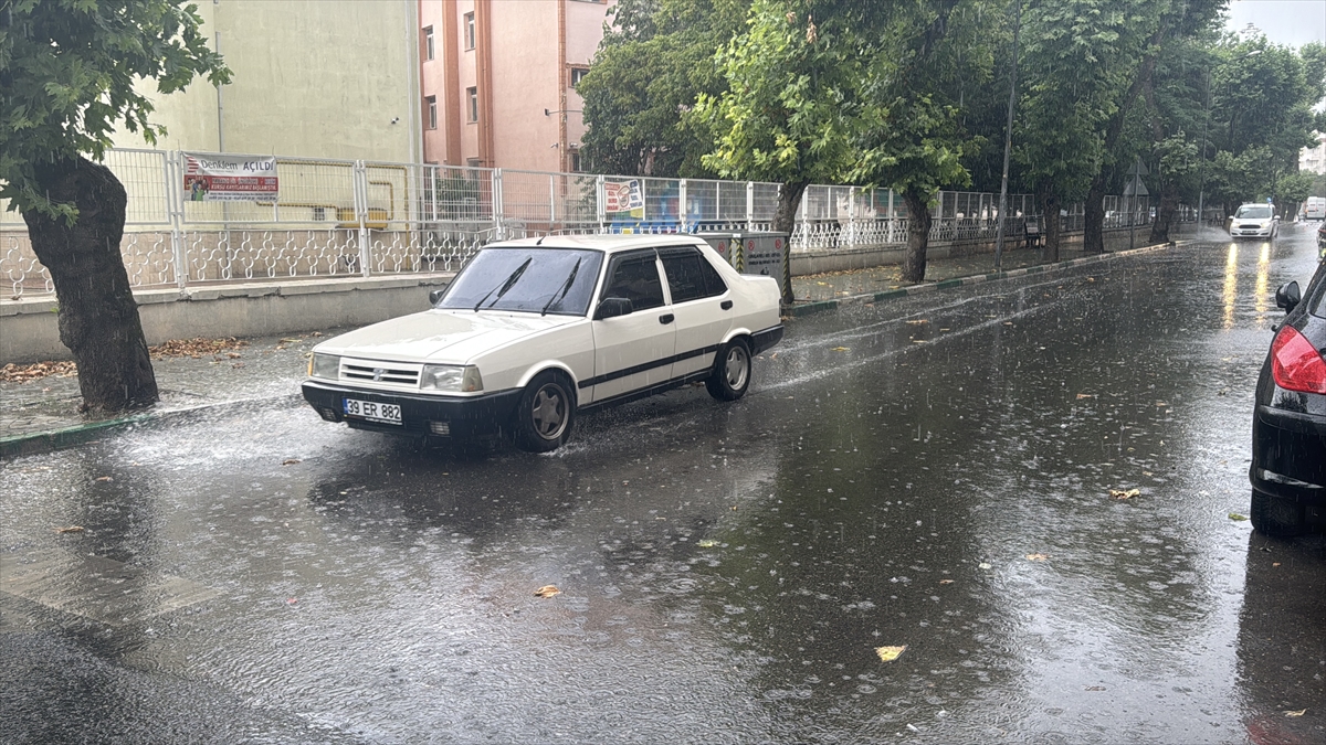 Kırklareli'nde Yağmur Etkisini Gösterdi Şehir Su Gölüne Döndü