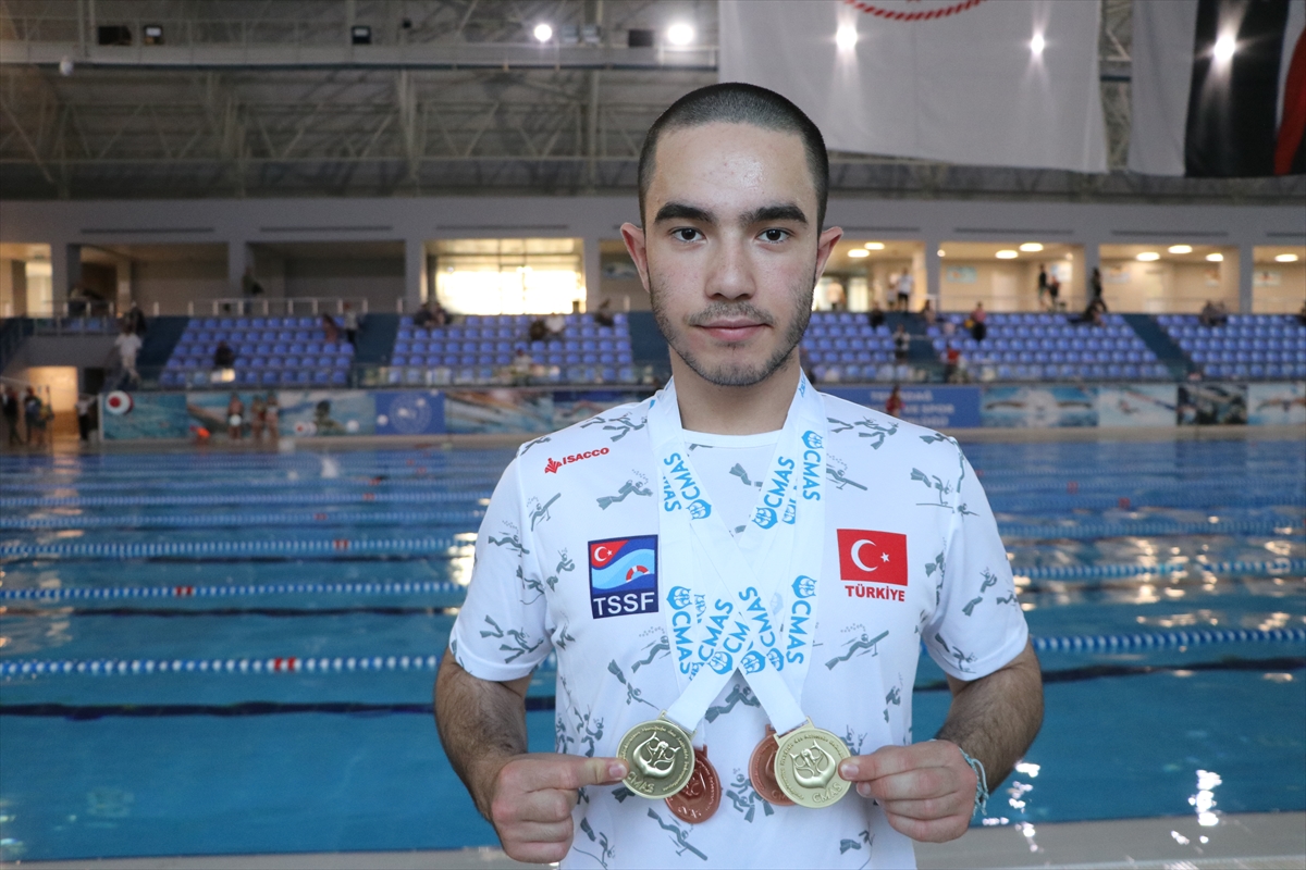 Serbest Dalışta Şampiyon Nida Murathan Bulut'un Hedefi Büyük Başarılar