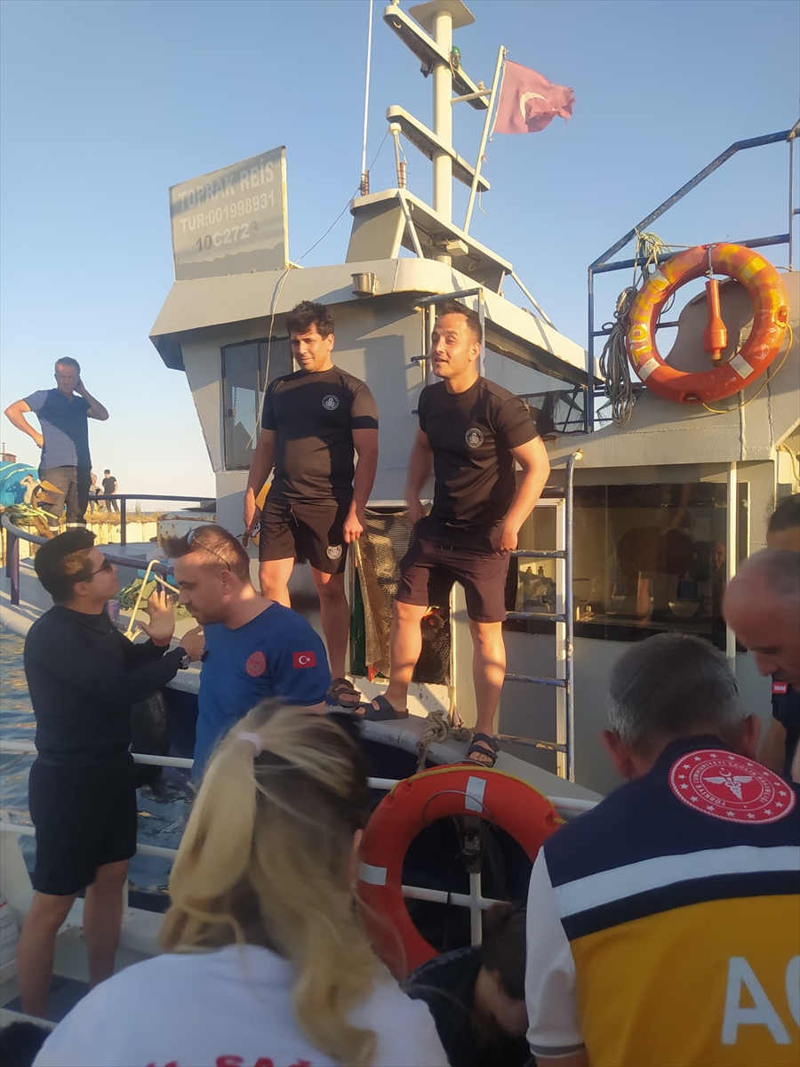Tekirdağ Sahilinde Rüzgârın Kurbanı Oldular