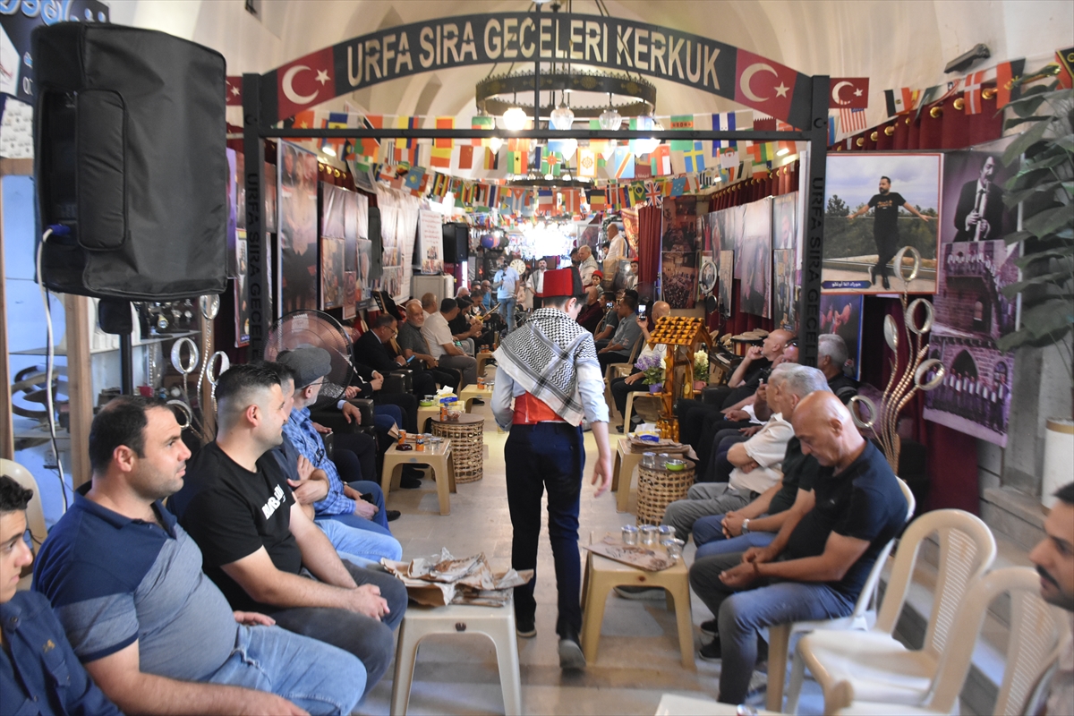 Kerkük'te Türk Kültür Rüzgarı: Urfa Sıra Geceleri Kafesi Açıldı