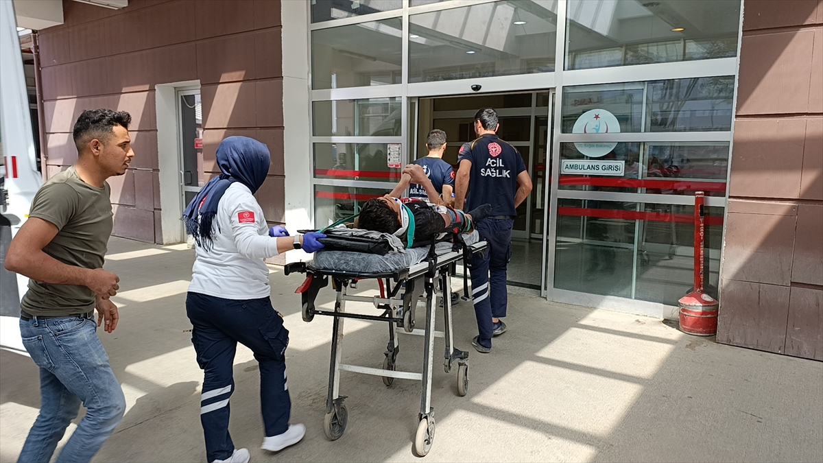 Adıyaman'da İnşaatta Kaza İşçi Ağır Yaralandı