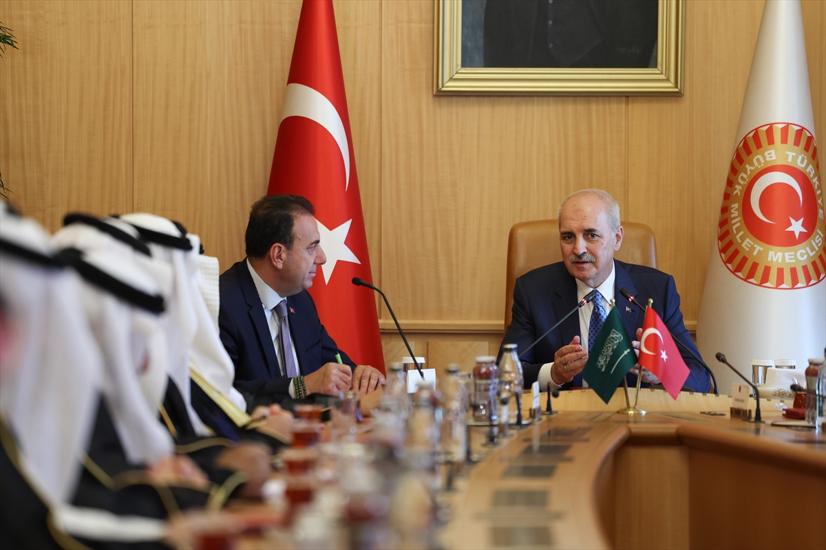 TBMM Başkanı Numan Kurtulmuş'tan Suudi Arabistan ile Diplomatik Temas