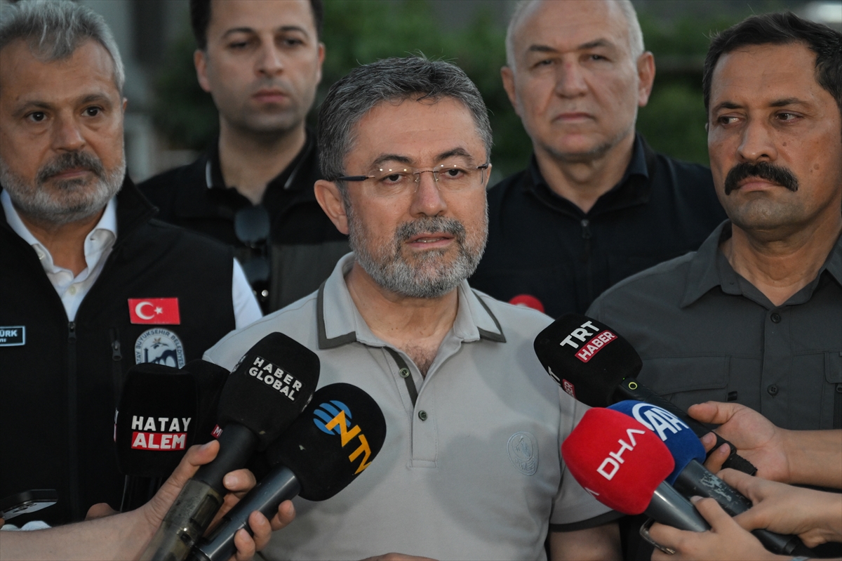 Bakan İbrahim Yumaklı'nın Orman Yangınlarına İlişkin Hatay'daki Değerlendirmeleri