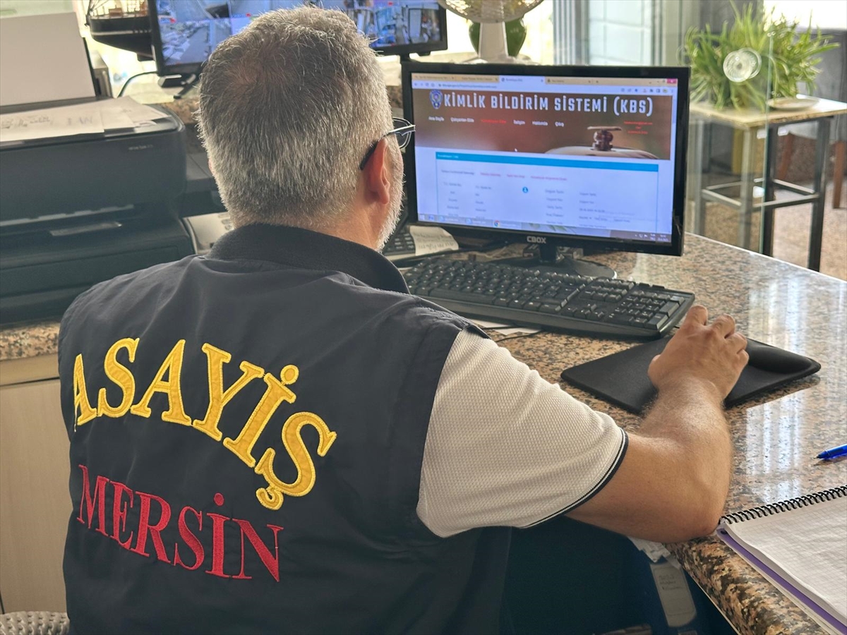 Mersin'in Sahillerinde Günübirlik Ev ve Konaklama Denetimi