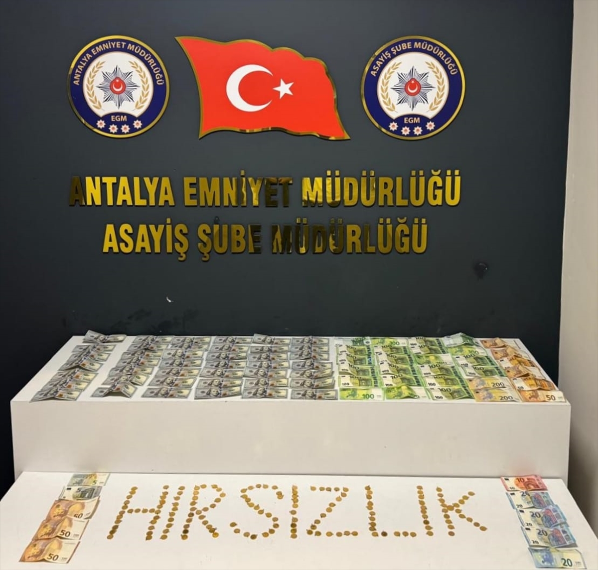 Antalya'da Büyük Hırsızlık Operasyonu: Üç Şüpheli İz Üzerinde Yakalandı
