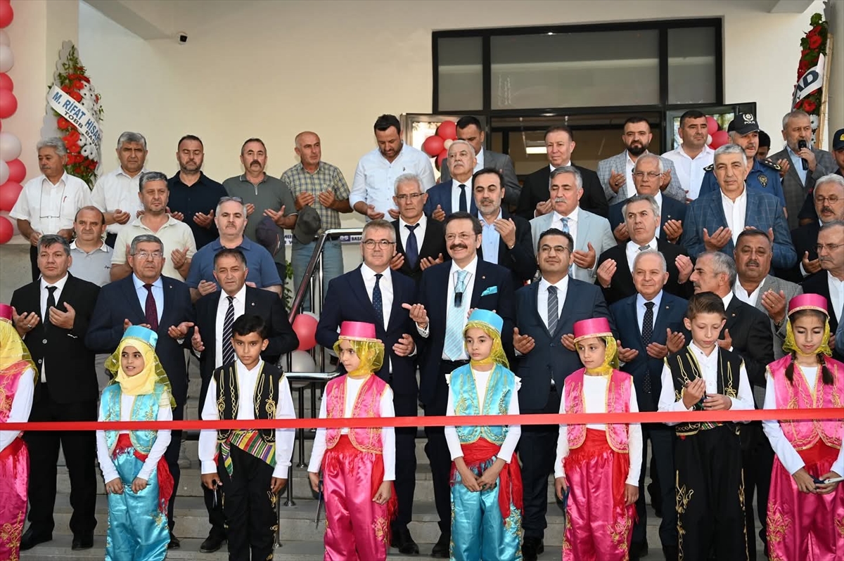 Seydişehir'de Eğitime Büyük Destek: TOBB Cumhuriyet İlkokulu Açıldı