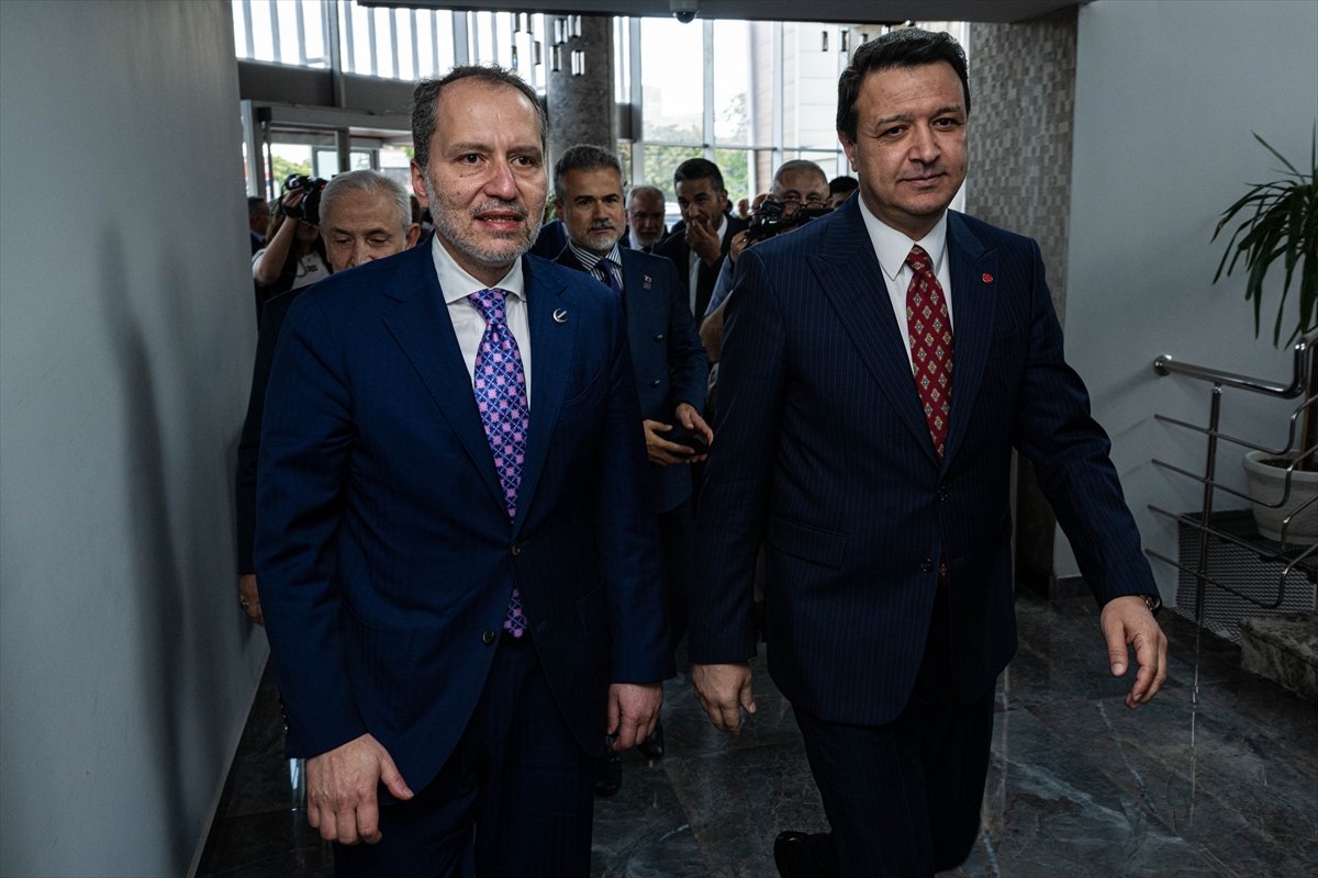 Erbakan ve Arıkan Ankara'da İstişarede Bulundu