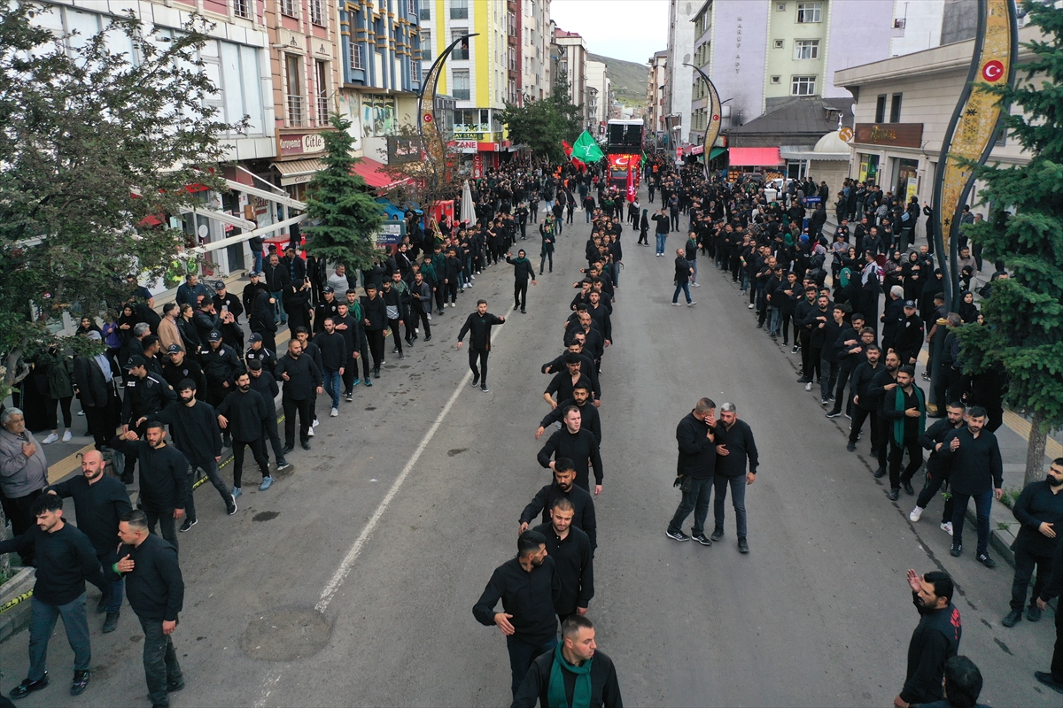Doğu Anadolu'da Kerbela Şehitleri İçin Anlamlı Anma Törenleri