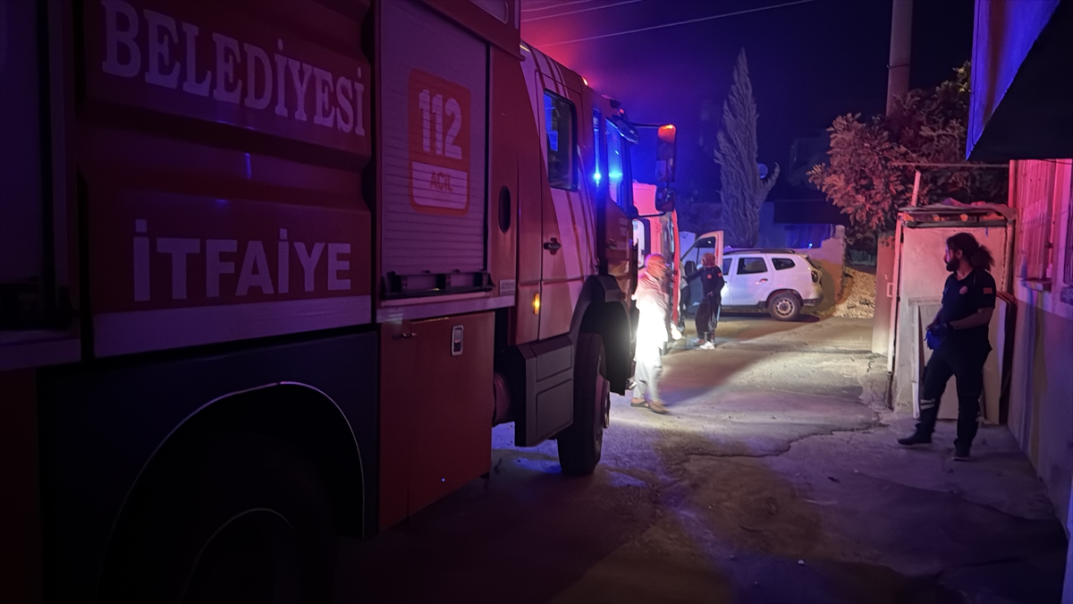 Adıyaman'da Yangın Paniği: İki Kişi Hastaneye Kaldırıldı