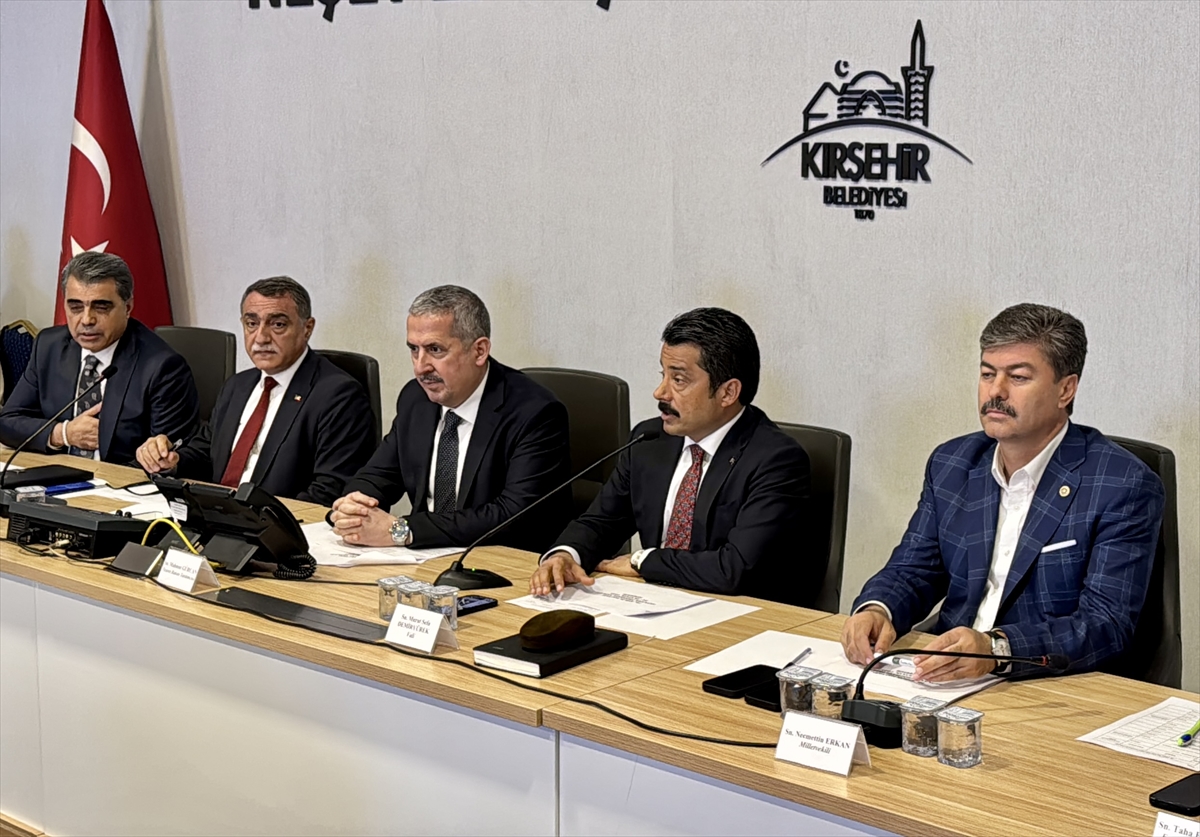 Ticaret Bakan Yardımcısı Gürcan, Ahilik Haftası Hazırlıklarını Kırşehir'de Değerlendirdi