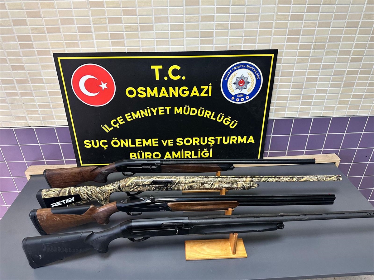 Bursa'da Sosyal Medyadaki Tüfekli Eğlence Polis Takibinde