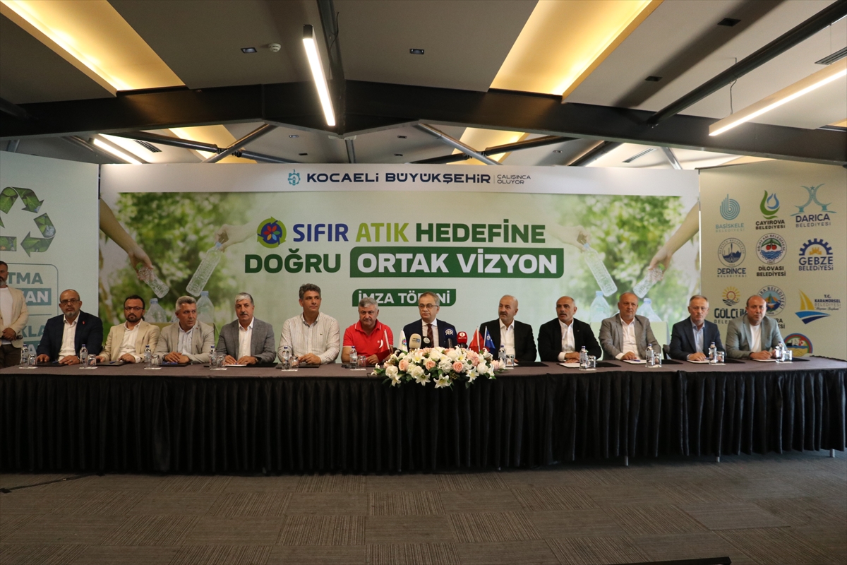 Kocaeli'de Atık Yönetimi İçin İmza Töreni Gerçekleşti