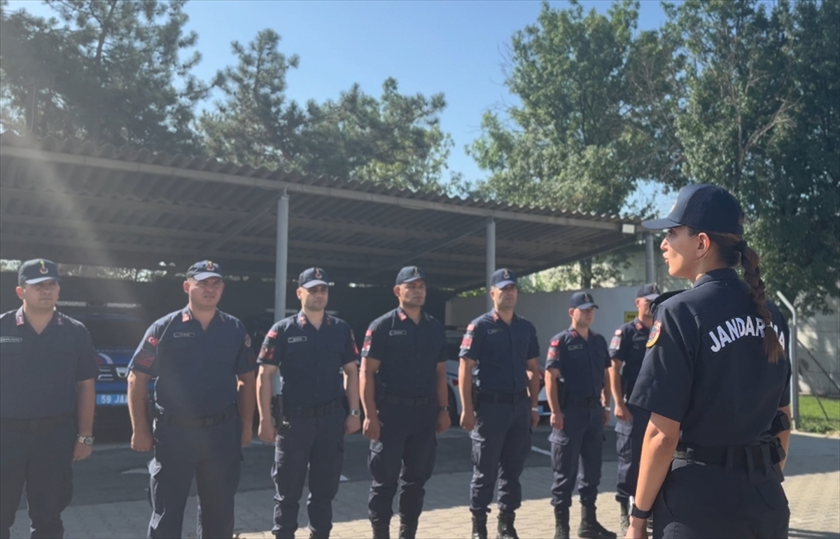 Tekirdağ'da Jandarmaya Kadın Gücü Başlıyor: Elifnur Dağdeviren Göreve Başladı