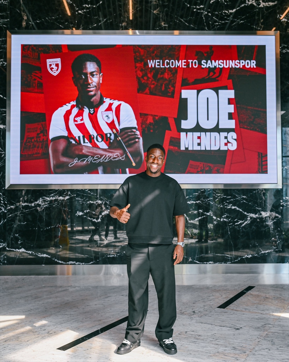 Samsunspor'un Yeni Transferi Joe Mendes İle Hedefler Büyüyor
