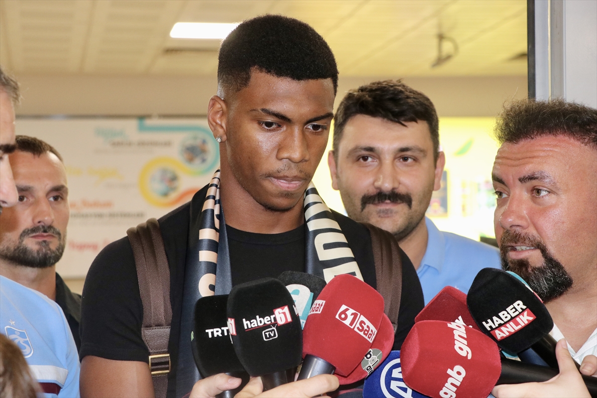 Trabzonspor'un Yeni Yıldızı Filipe Augusto Trabzon'da