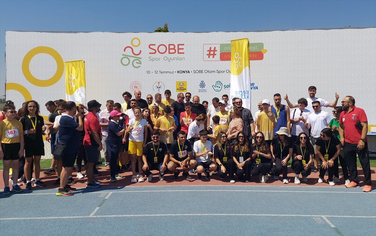 Konya'da SOBE Otizm Spor Oyunları Büyük Bir Coşkuyla Tamamlandı