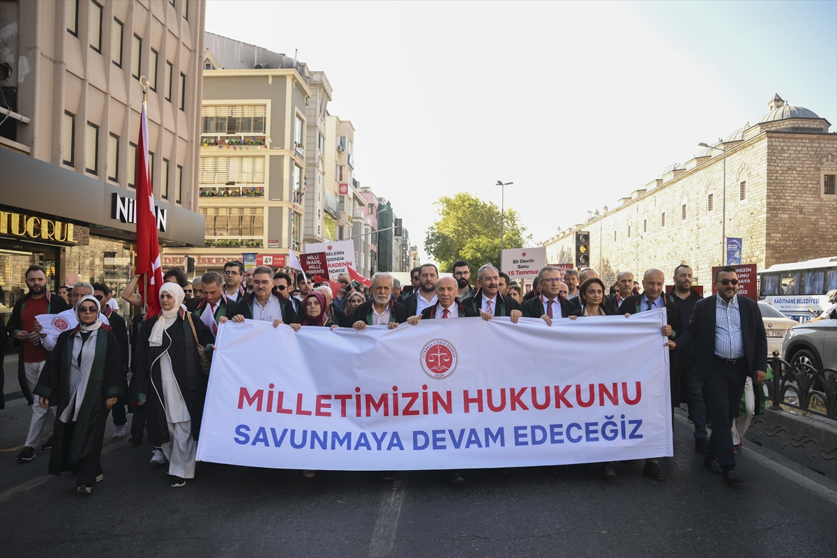 15 Temmuz’un 9. Yılında İstanbul 2 Nolu Barosu'ndan Anlamlı Yürüyüş