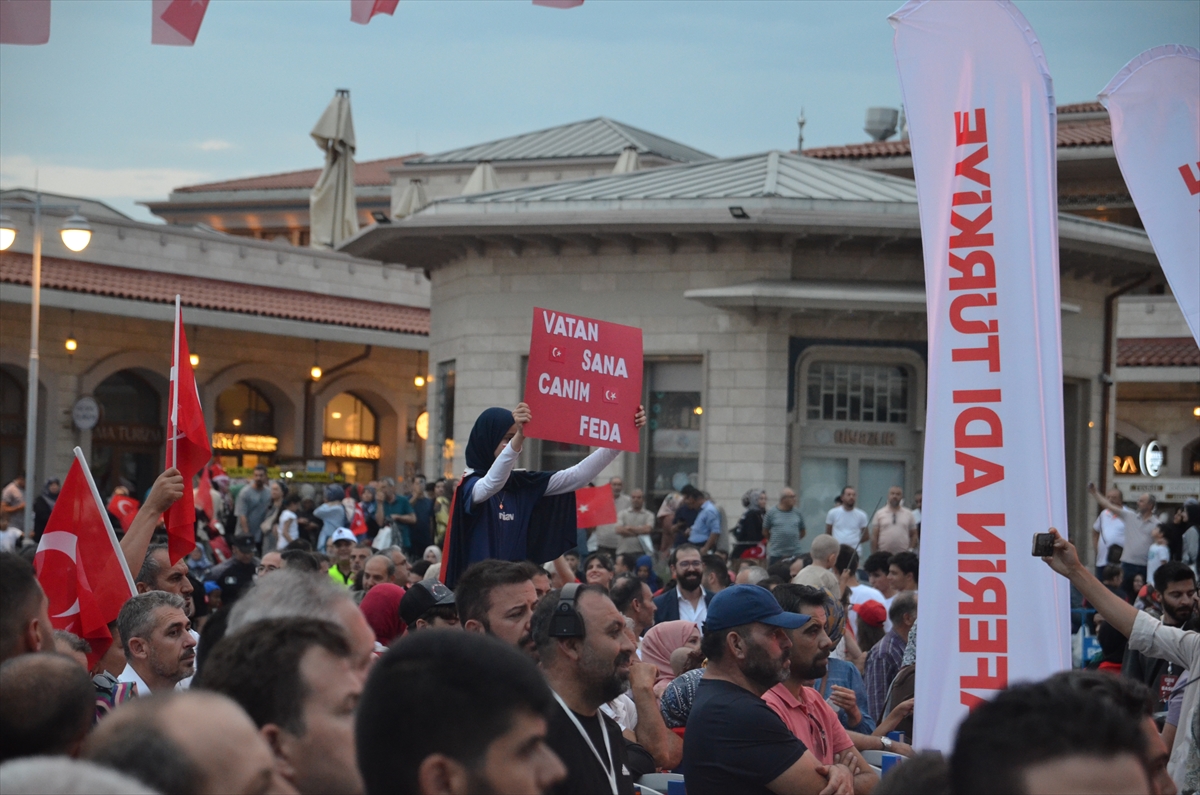 Anadolu'da 15 Temmuz Destanı Coşkuyla Anıldı