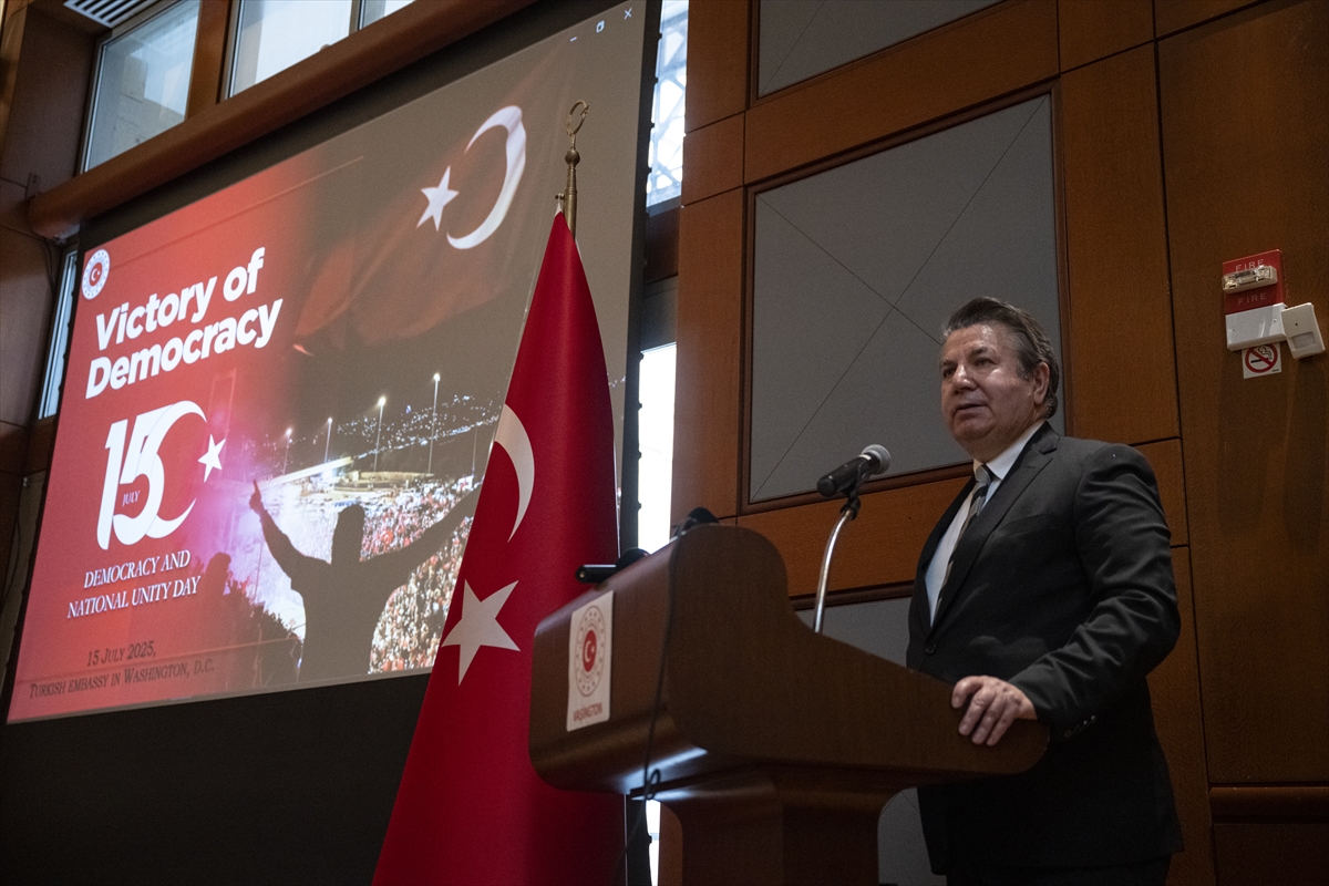 Washington'da 15 Temmuz Demokrasi ve Milli Birlik Günü Buluşması