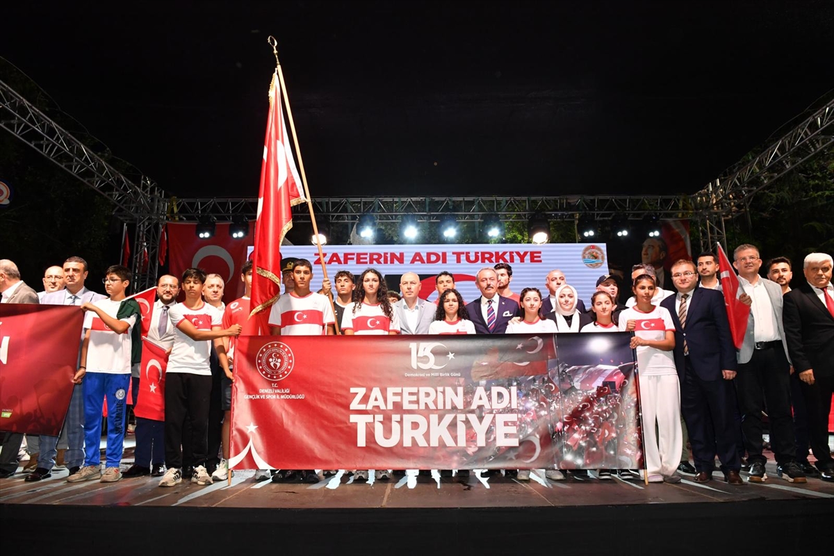 Manisa, Aydın, Denizli ve Uşak'ta 15 Temmuz Anma Törenleri Yoğun Katılımla Gerçekleşti