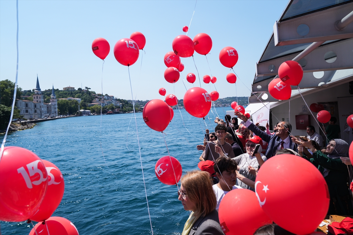 İstanbul'da Şehit Yakınlarına ve Gazilere Unutulmaz Gemi Turu