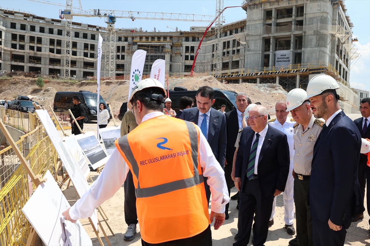 Bakanlar Güler ve Kurum'dan Ay Yıldız Yerleşkesine Özel İnceleme