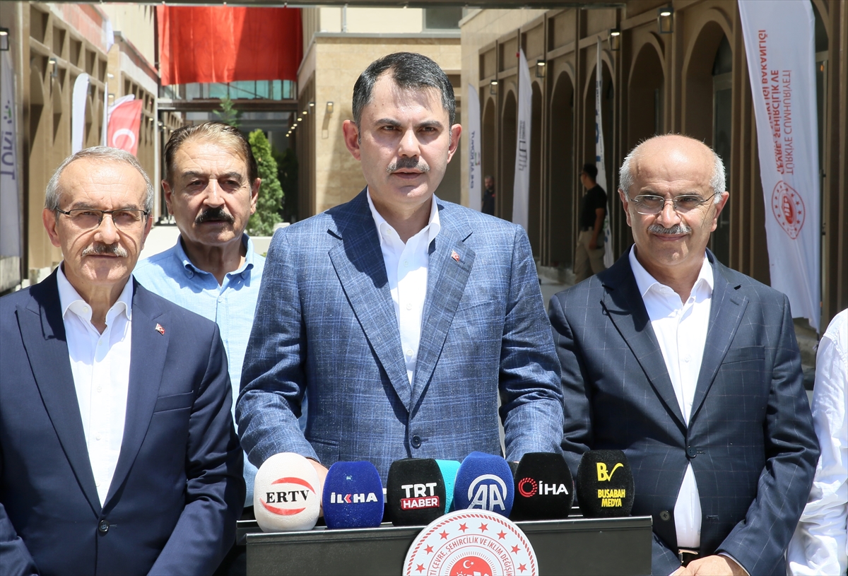 Bakan Murat Kurum Malatya'da Kentsel Dönüşüm Hızını Değerlendirdi