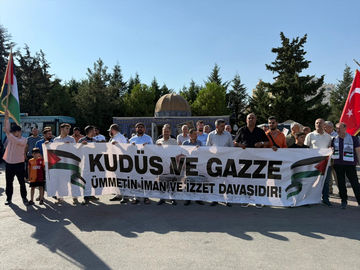 Mardin'de İsrail'e Karşı Ses Yükseldi: Gazze'ye Destek Etkinliği