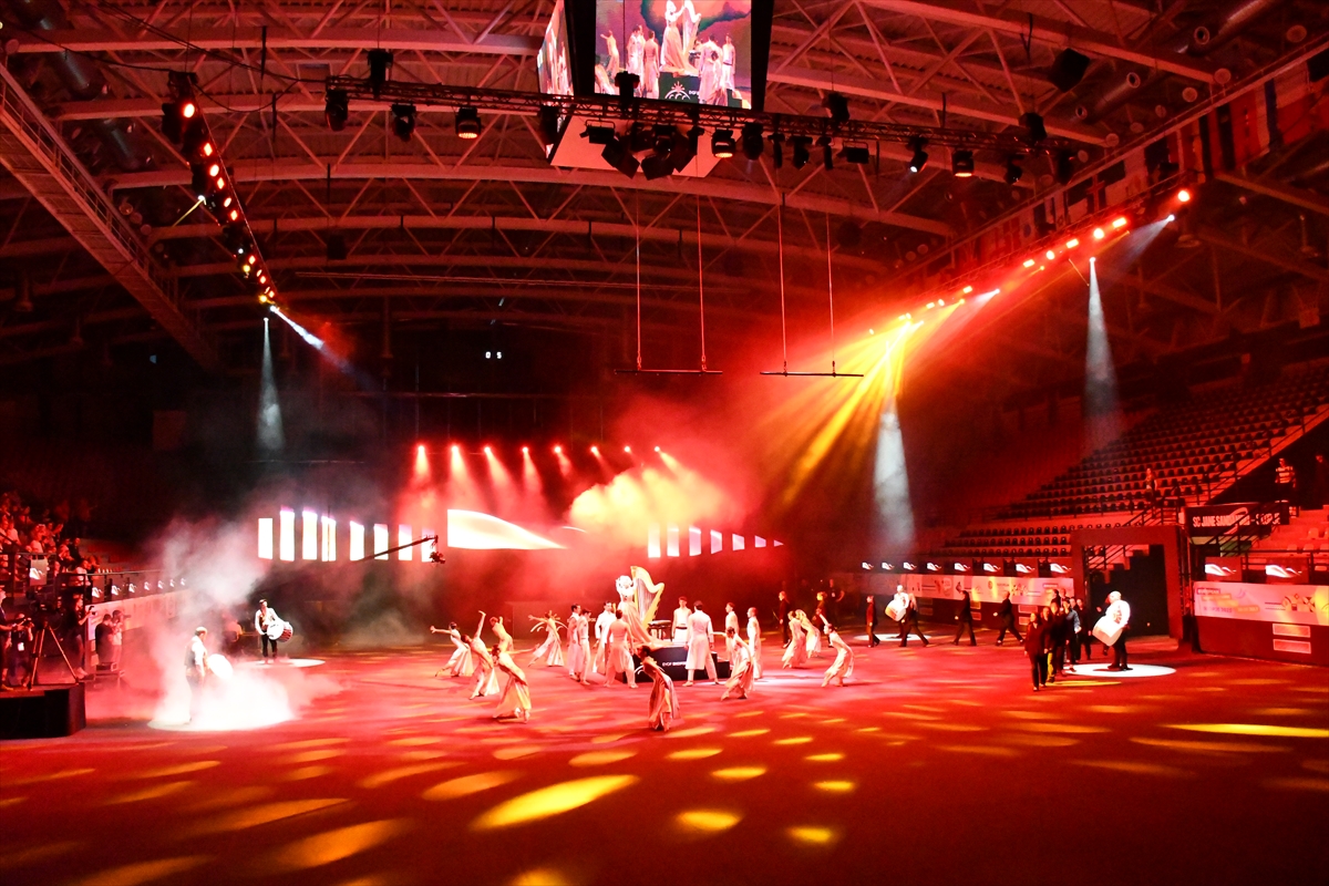 2025 Avrupa Gençlik Olimpik Festivali Muhteşem Bir Açılışla Üsküp'te Başladı
